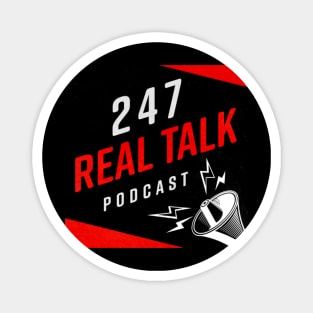 247 Real Talk Logo Magnet